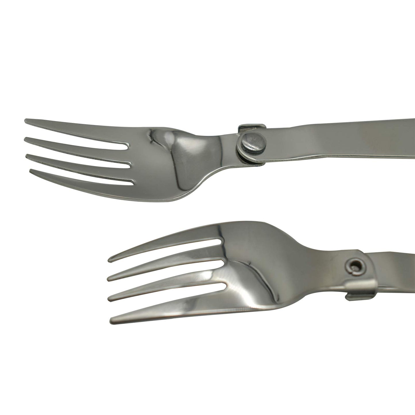 6 PCS Spoon Fork Portable Camping Cutlery